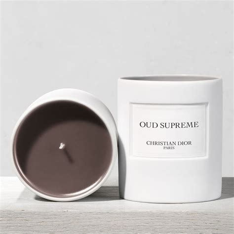 dior oud supreme candle|Oud Suprême: La Collection Privée Scented Candle .